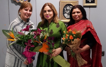 Ambassador Pooja Kapur attended the screening of the film Mary Kom as part of the MENAR Film Festival in Sofia on 23 January, hosted in partnership with the Embassy