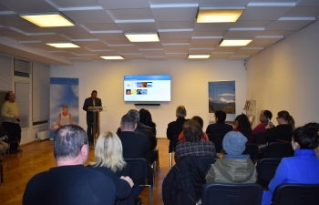 Pravasi Bharatiya Divas was celebrated at the Embassy of India Sofia on 9 January 2019 which was attended by members of the Indian community, PIOs, friends and well-wishers of India as well as representatives of Ministry of Foreign Affairs of Bulgaria.