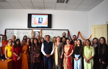 Celebration of 163rd birth anniversary of Gurudev Rabindra Nath Tagore in Sofia.